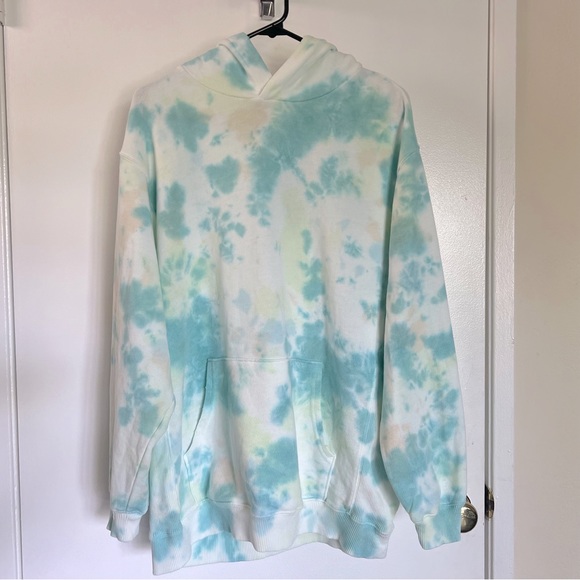 NWOT Aerie Everyday Oversized Tie Dye Hoodie - Picture 2 of 8